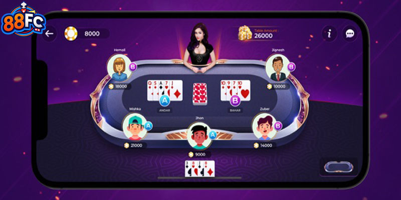 Thuật ngữ thông dụng khi chơi Andar Bahar